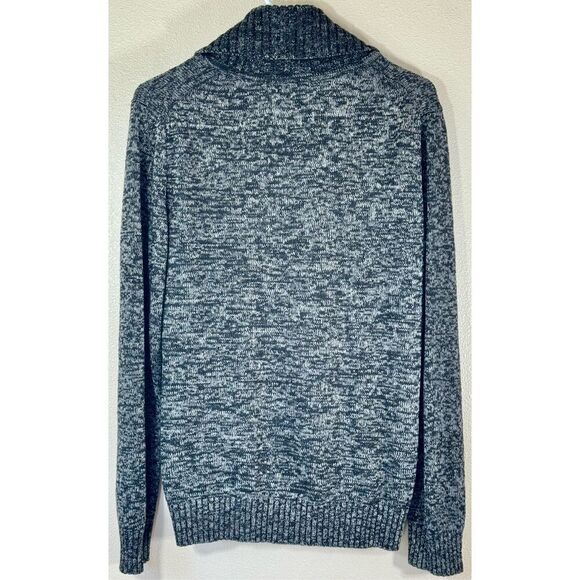 Armani Exchange Alpaca Wool Blend High Collar Quarter Zip Men's Sweater Small - Picture 6 of 12